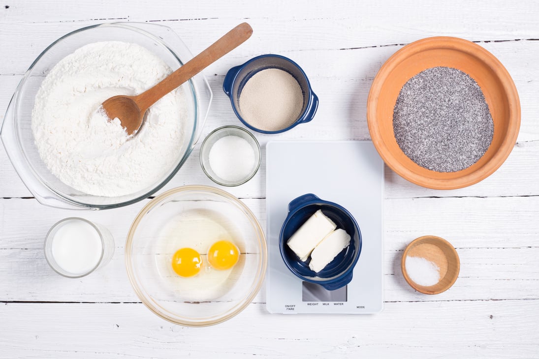 Ingredients for the Cake